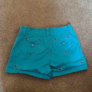 Turquoise Vineyard Shorts Size 0